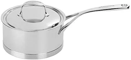 demeyere 41418 41518 stainless steel saucepan 23 qt